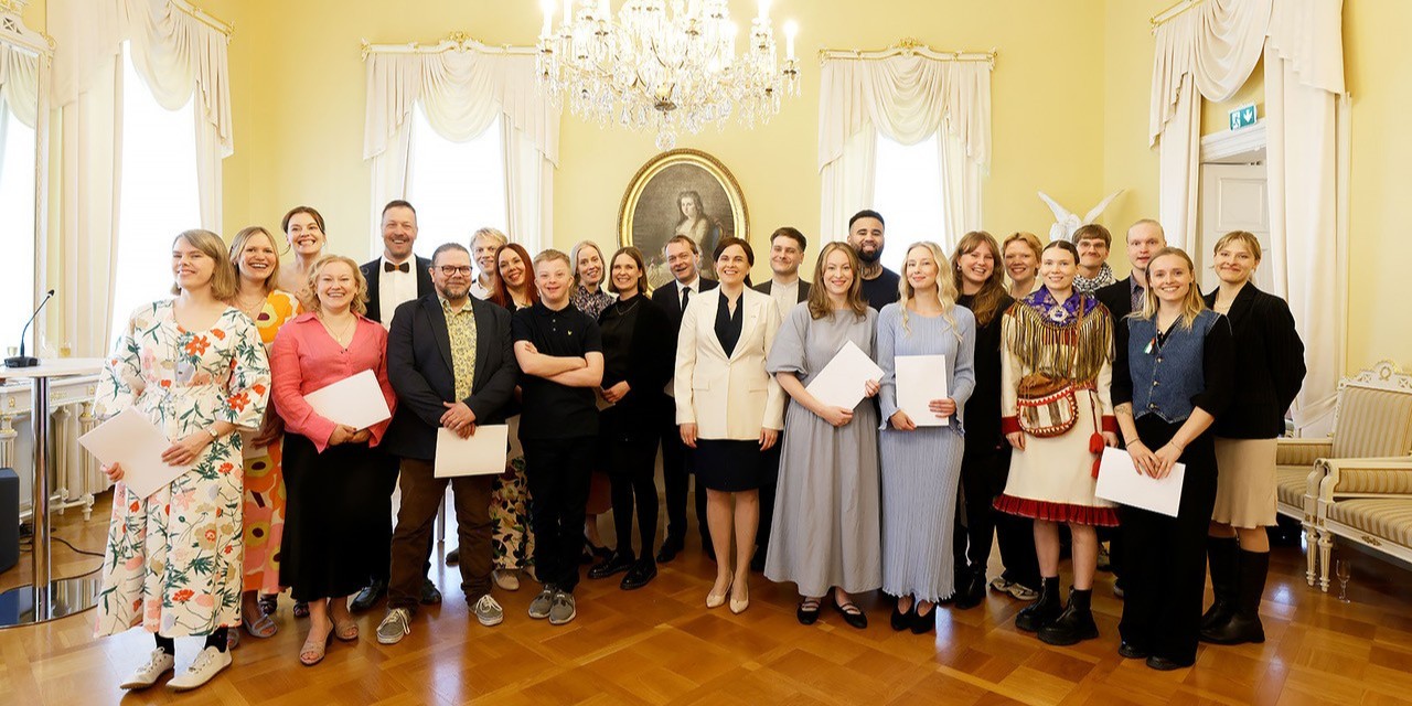 Recipients of the State Awards for 2025 with Minister of Science and Culture.