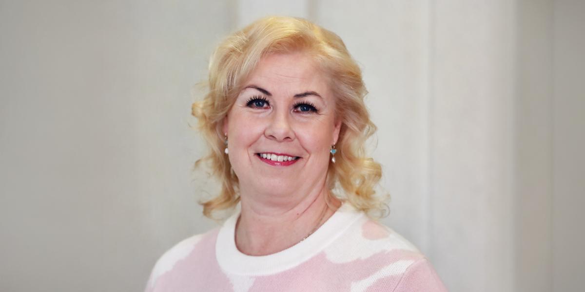 Kuvassa TJNK:n Päivi Korpisaari. 