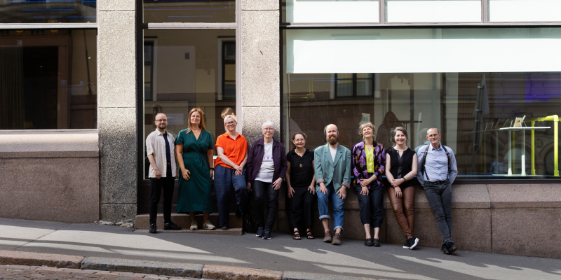 Pictured: The Friends of Queer History, who were awarded the State Prize for Public Information in 2024.