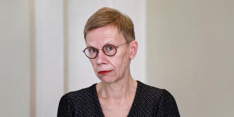 Valokuvassa TJNK:n Merja Hintsa. 