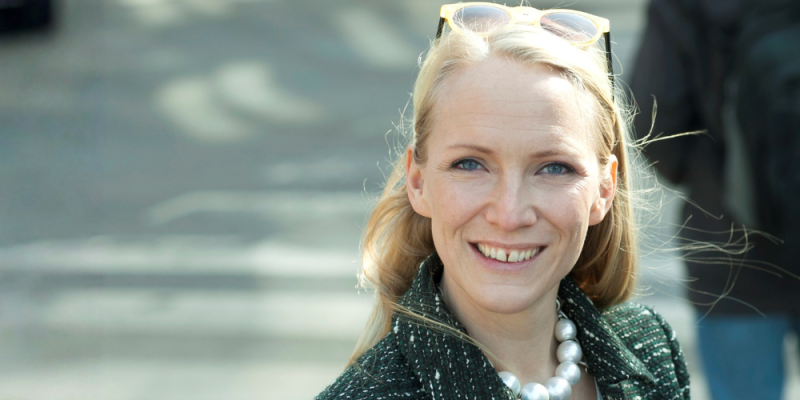 Kuvassa TJNK:n puheenjohtaja Liisa Suvikumpu. 
