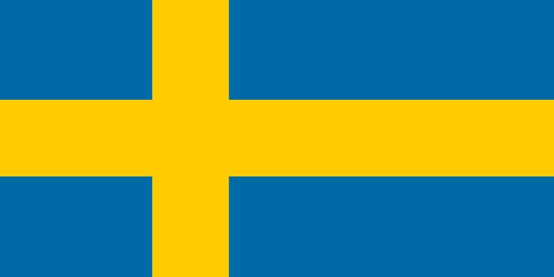 Ruotsin lippu.