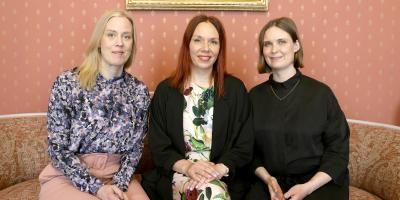 Kuvassa tiedonjulkistamisen valtionpalkinnon 2025 saajia.