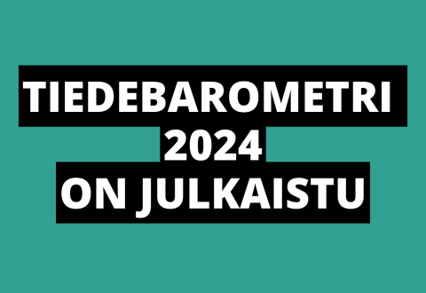 Tiedebarometri 2024 on julkaistu.