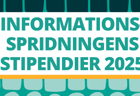 Text: Informationsspridningens stipendier 2025
