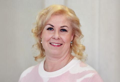 Kuvassa TJNK:n Päivi Korpisaari. 