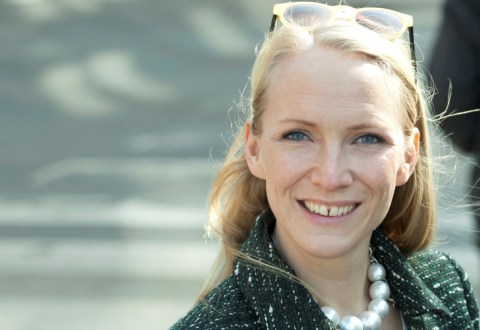 Kuvassa TJNK:n puheenjohtaja Liisa Suvikumpu. 