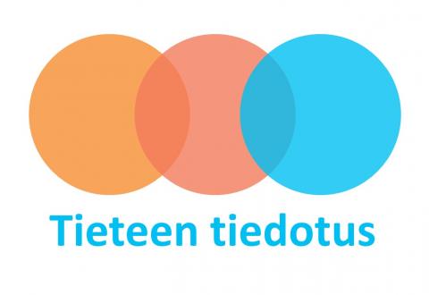 Kuvana Tieteen tiedotuksen logo.